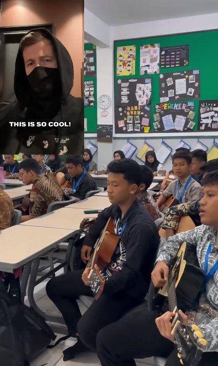 reaksi Alan Walker ke guru musik viral (youtube.com/alanwalkermusic)