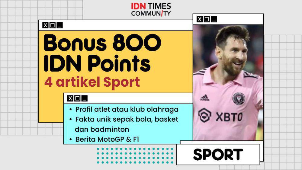 Kumpulan bonus IDN Points IDN Times Community (IDN Times/Sukma Mardya Shakti)
