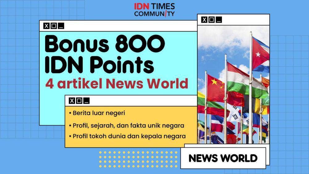 Kumpulan bonus IDN Points IDN Times Community (IDN Times/Sukma Mardya Shakti)