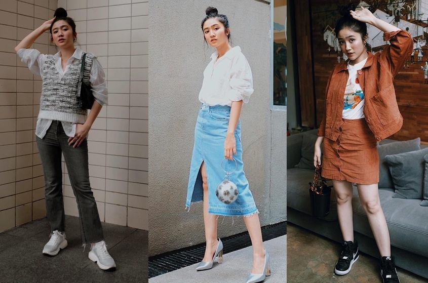9 Inspirasi OOTD Rambut Cepol ala Febby Rastanty, Stylish Abis!