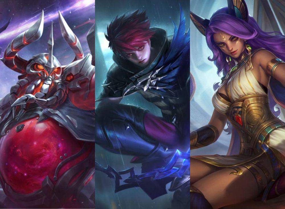 tampilan hero Bane, Julian dan Esmeralda (dok. Moonton/Mobile Legends)