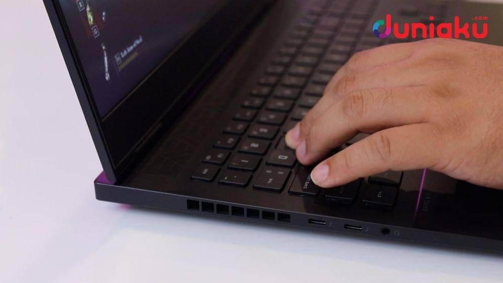 Foto HP OMEN Transcend 16, diambil oleh Muhammad Athif Aiman. (IDN Times/Muhammad Athif Aiman)