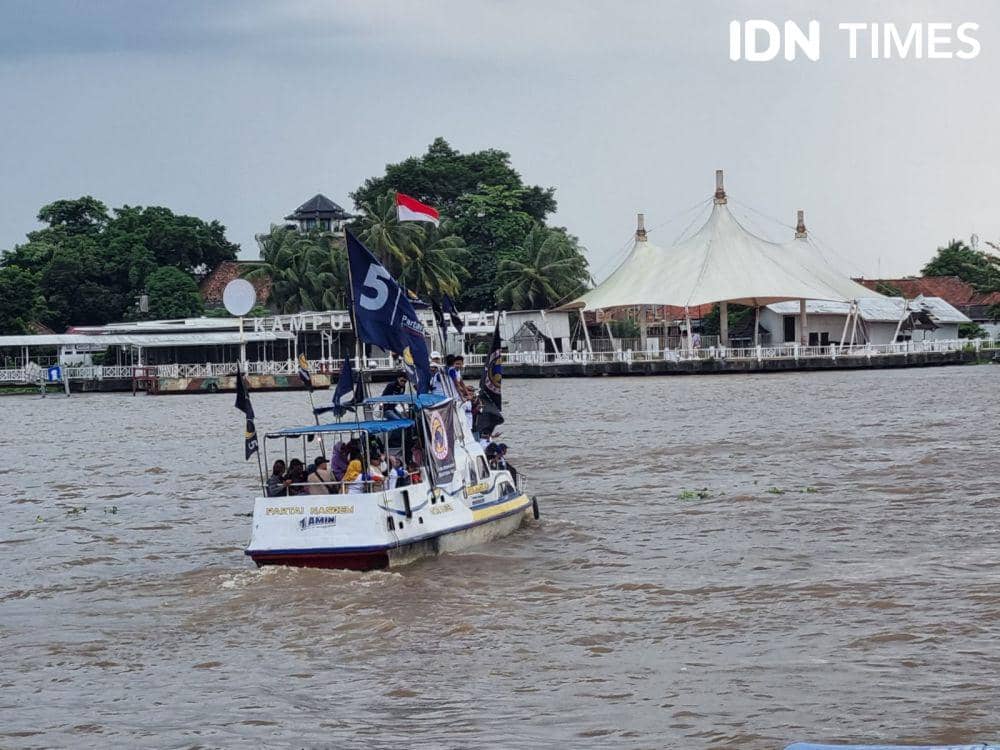 Kampanye Nasdem di Sumsel (IDN Times/Rangga Erfizal)