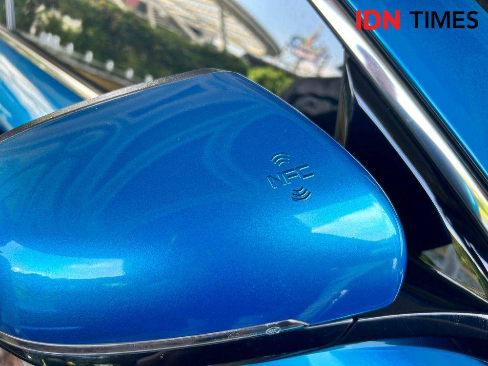 Fitur NFC di spion BYD Atto 3 (IDN Times/Fadhliansyah)