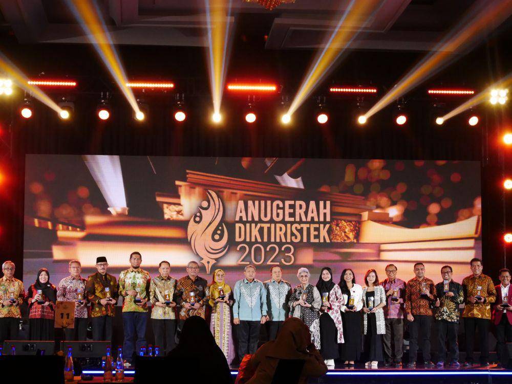 Acara Anugerah Diktiristek 2023 (dok. LSPR)
