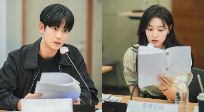 script reading drama Quenn of Tears (instagram.com/tvn_drama)