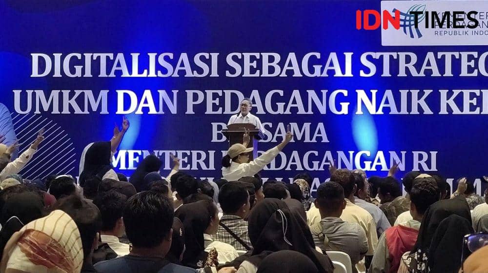 Menteri Perdagangan, Zulkifli Hasan. (IDN Times/Larasati Rey)
