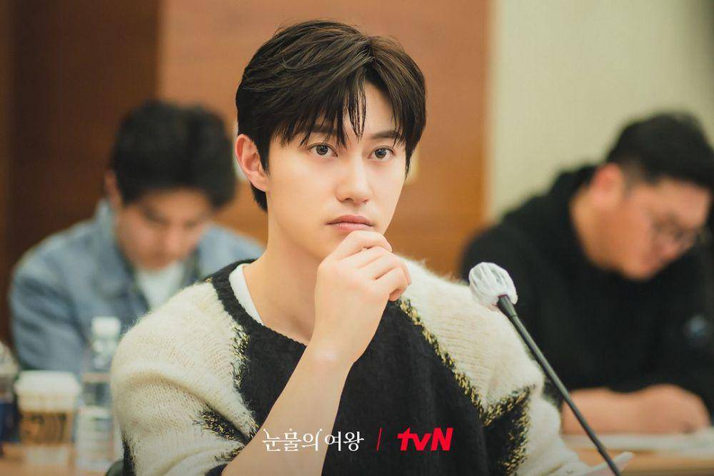 Kwak Dong Yeon di script reading drama Queen Of Tears (instagram.com/tvn_drama)