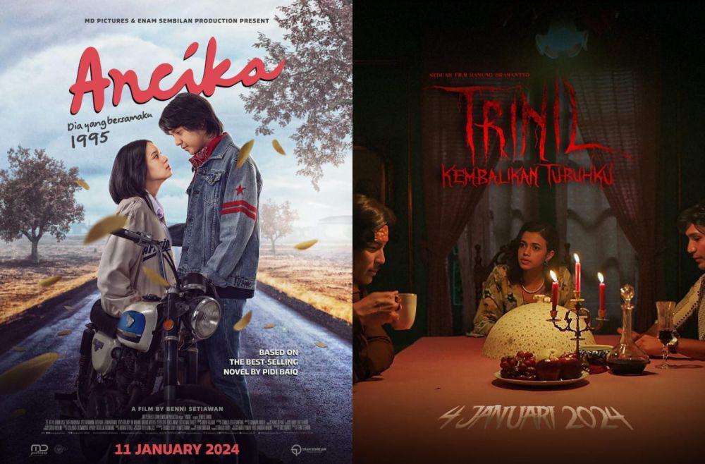 9 Film Indonesia Terlaris Periode Januari 2024, Ada Ancika!