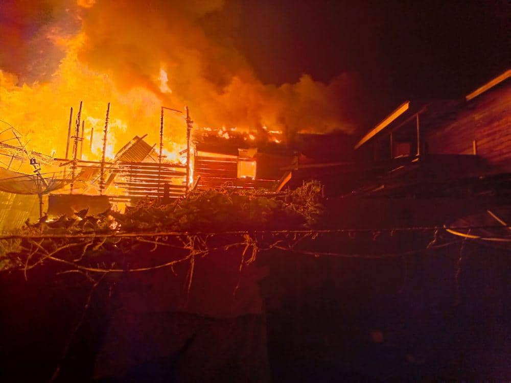 Puluhan rumah di Kabupaten Gayo Lues, Aceh, terbakar. (Dokumentasi BPBD Kabupaten Gayo Lues untuk IDN Times)