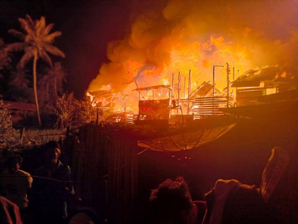 Puluhan rumah di Kabupaten Gayo Lues, Aceh, terbakar. (Dokumentasi BPBD Kabupaten Gayo Lues untuk IDN Times)