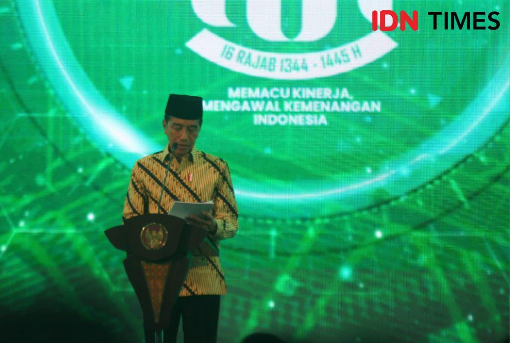 Harlah Ke-101 NU, Jokowi Sebut Peran NU Menjaga NKRI