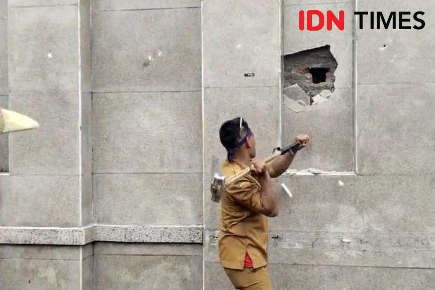 Polisi Siap Selidiki Perusakan saat Demo Apdesi di DPR