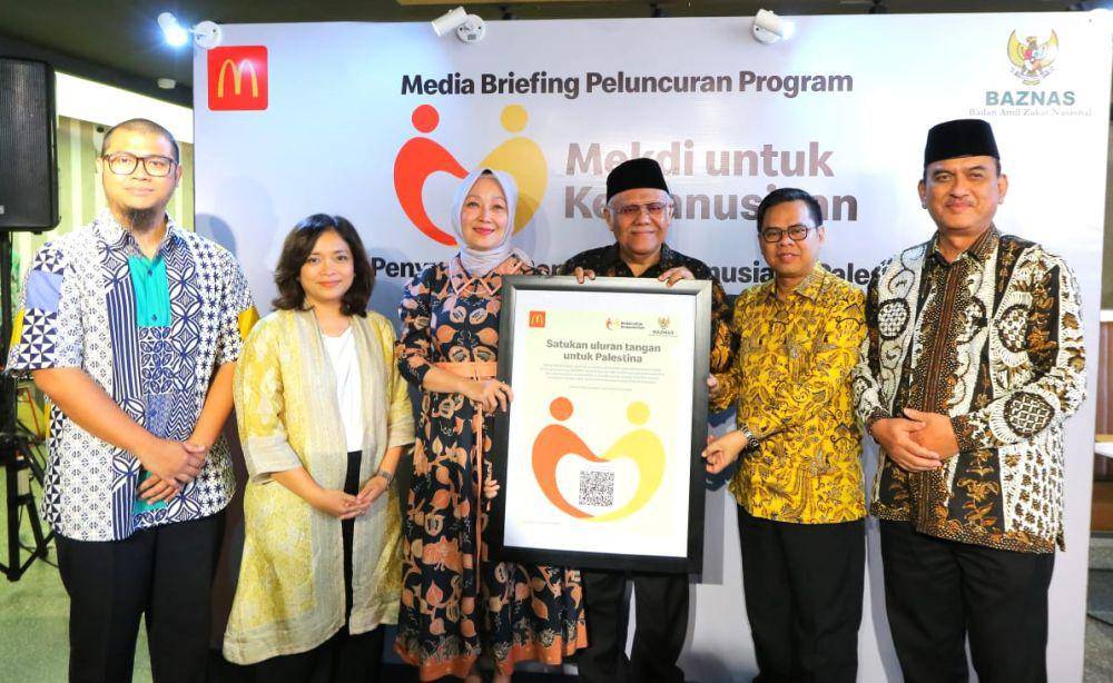 McDonald's Indonesia luncurkan program 'Mekdi untuk Kemanusiaan.' (dok. McDonald's Indonesia)