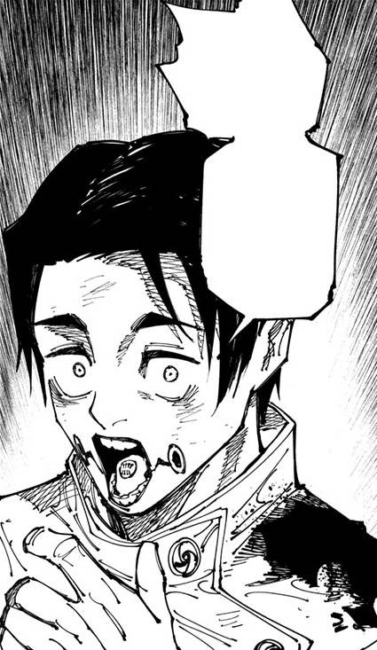 Yuta menggunakan Cursed Speech. (dok. Shueisha/Jujutsu Kaisen)