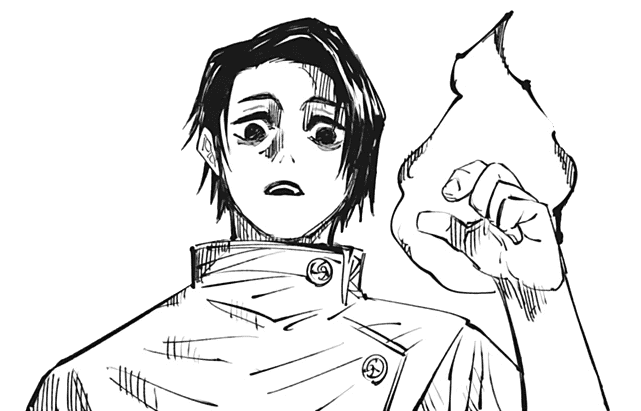 Yuta menggunakan Reverse Cursed Technique. (dok. Shueisha/Jujutsu Kaisen)