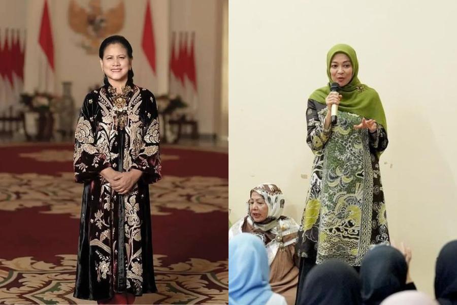 9 Adu Gaya Iriana Vs. Rustini Muhaimin, Batik dan Kebayanya Elok!
