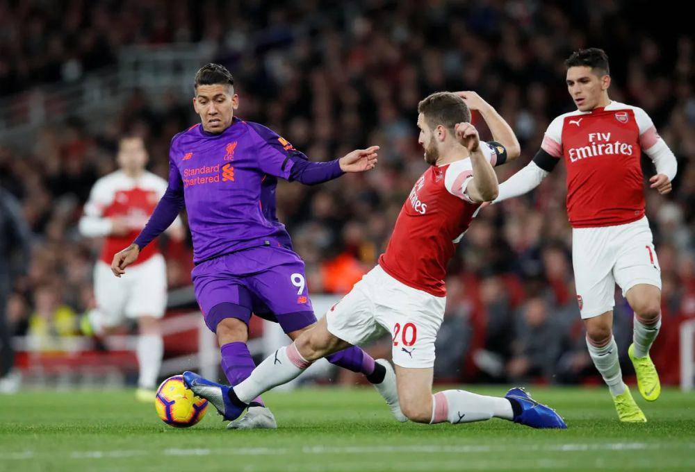Arsenal melawan Liverpool di Premier League 2018/2019. (premierleague.com)