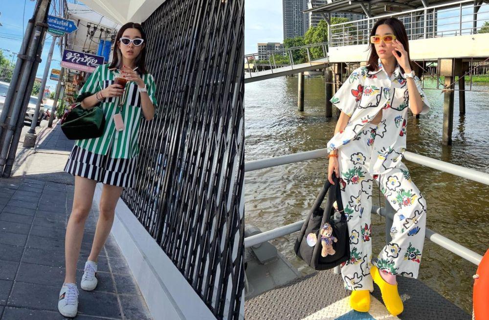 7 Pilihan Loungewear ala Mo Monchanok yang Super Nyaman untuk Santai
