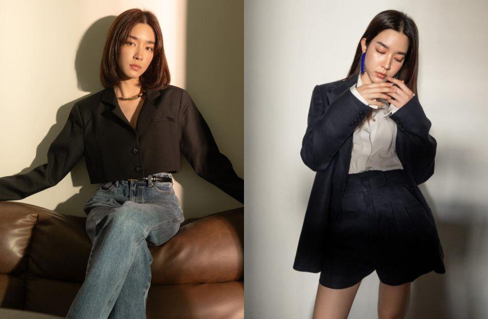 9 Ide Outfit Smart Casual ala Mo Monchanok yang Cocok Dipakai Ngantor