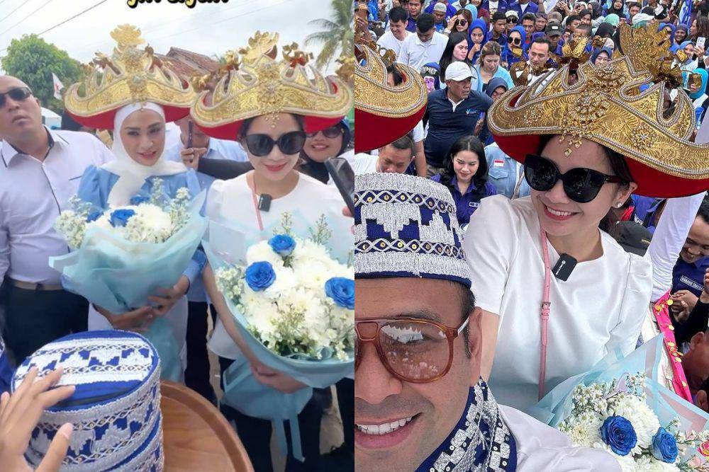 potret Nagita pakai siger Lampung (instagram.com/putri_zulhas)