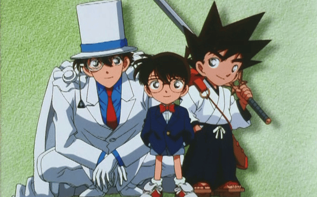 Kaito, Conan, dan Yaiba karya Gosho (detectiveconanworld.com)