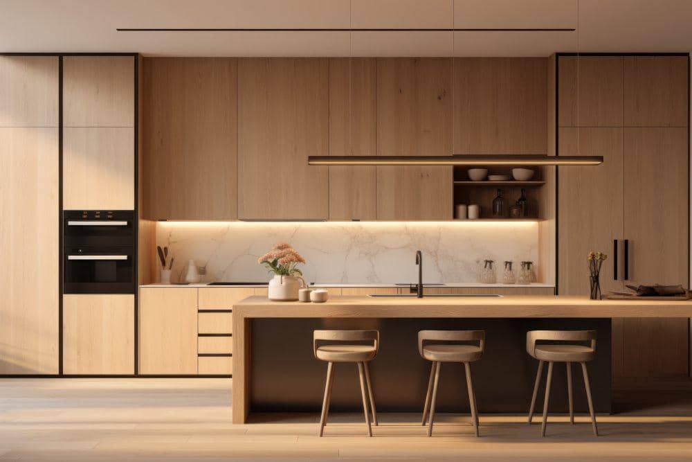 ilustrasi desain dapur modern minimalis (rawpixel.com/rawpixel)