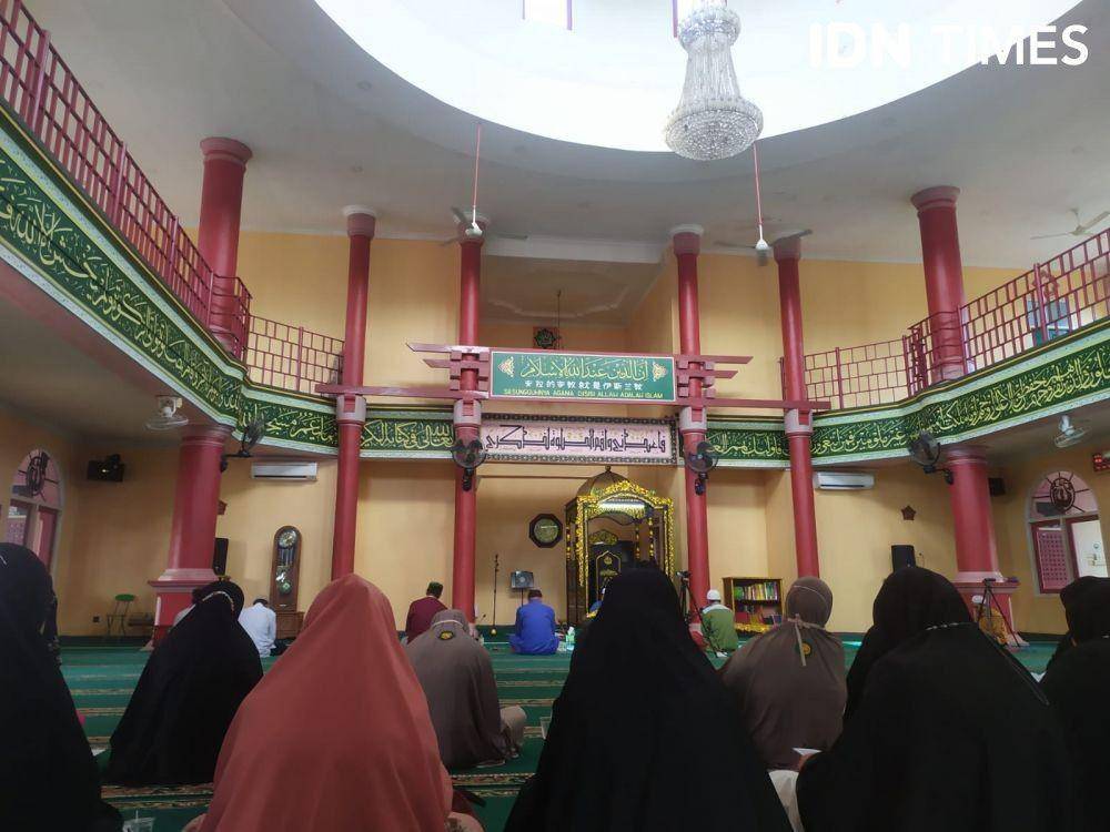 Masjid Ceng Ho Palembang (IDN Times/Feny Maulia Agustin)