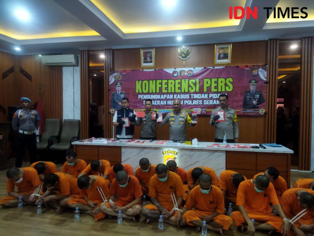 18 Pengedar Narkoba di Serang Ditangkap, Terancam Hukuman Mati