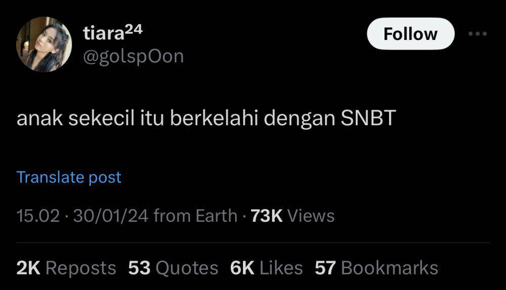 komentar viral 'Anak sekecil itu berkelahi dengan' (twitter.com/golspOon)