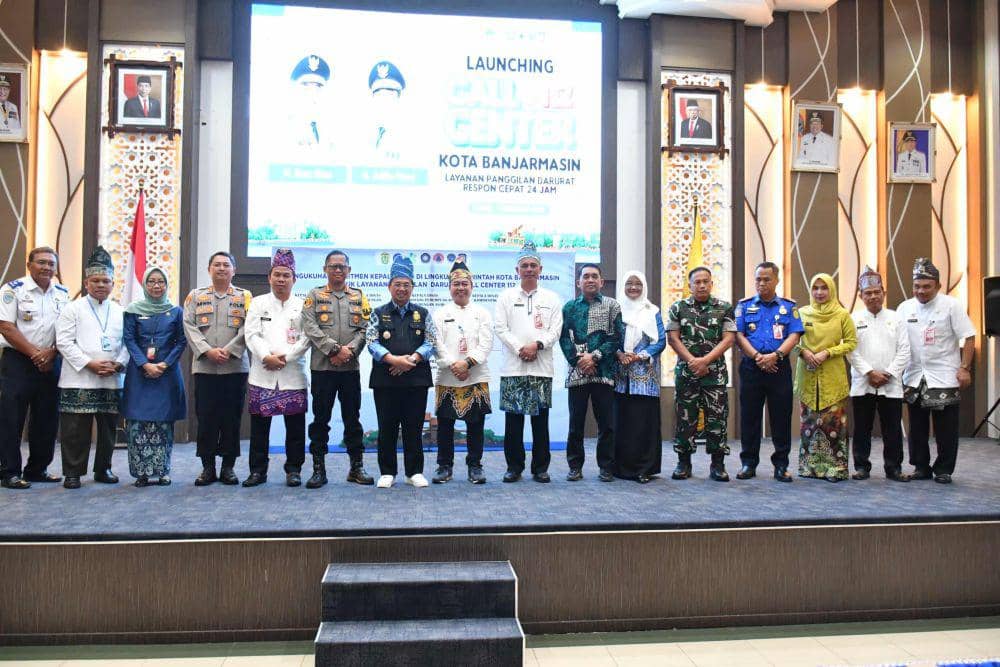 Sejumlah Kepala SKPD lingkup Pemkot Banjarmasin.