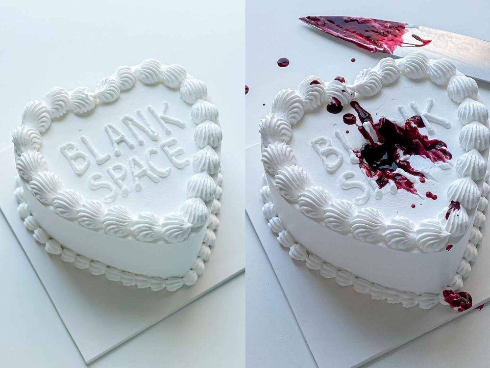 Blank Space cake (instagram.com/koydesserts)