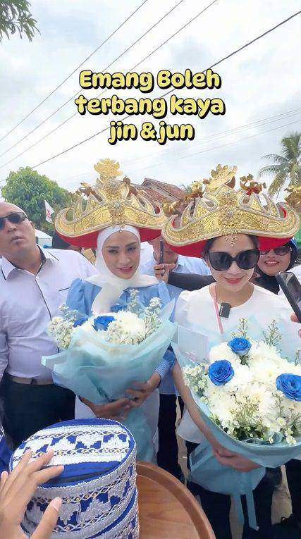 potret Nagita pakai siger Lampung (instagram.com/putri_zulhas)