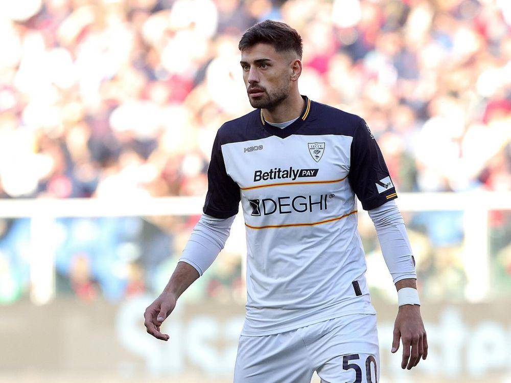 Santiago Pierotti saat membela Lecce. (instagram.com/santi_pierotti)