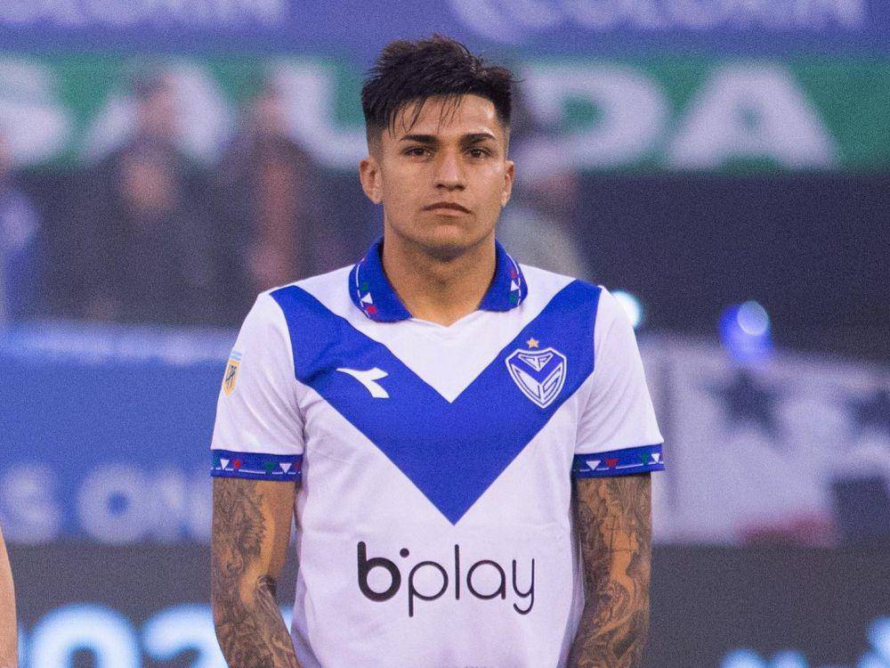 Santiago Castro saat membela Velez Sarsfield. (instagram.com/santiicastro21)