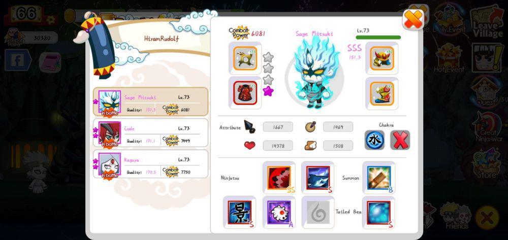 5 Hero Sage Mode Terkuat di Ninja Heroes New Era, Ada Mitsuki