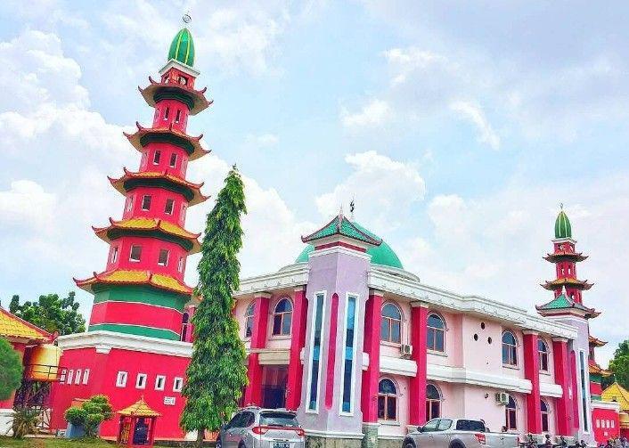 Menapaki Masjid Ceng Ho Palembang, Bangunan Kebudayaan Etnis Tionghoa