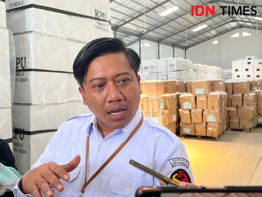 Ketua Bawaslu Kota Semarang, Arief Rahman. (IDN Times/Anggun Puspitoningrum)