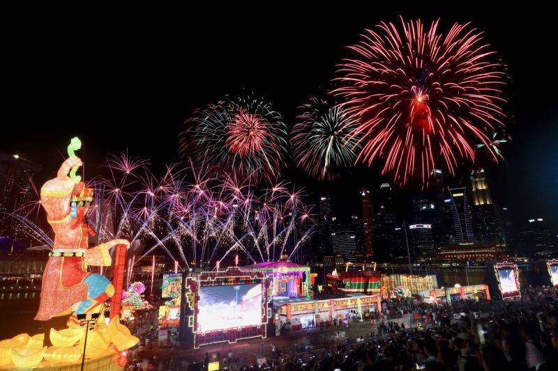 Imlek di Sungai Hongbao, Singapura (sfcca.sg)
