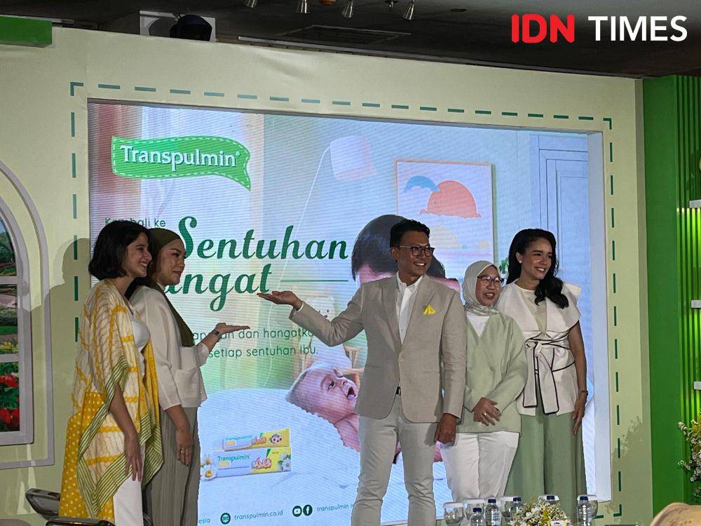 Peluncuran kampanye terbaru Transpulmin bertajuk 'Kembali ke Sentuhan Hangat' di Paloma Resto Jakarta pada Rabu (31/1/2024). (IDN Times/Nisa Zarawaki)