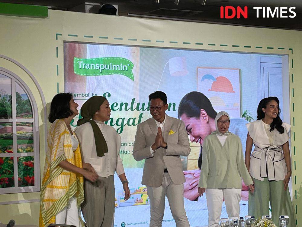 Peluncuran kampanye terbaru Transpulmin bertajuk 'Kembali ke Sentuhan Hangat' di Paloma Resto Jakarta pada Rabu (31/1/2024). (IDN Times/Nisa Zarawaki)