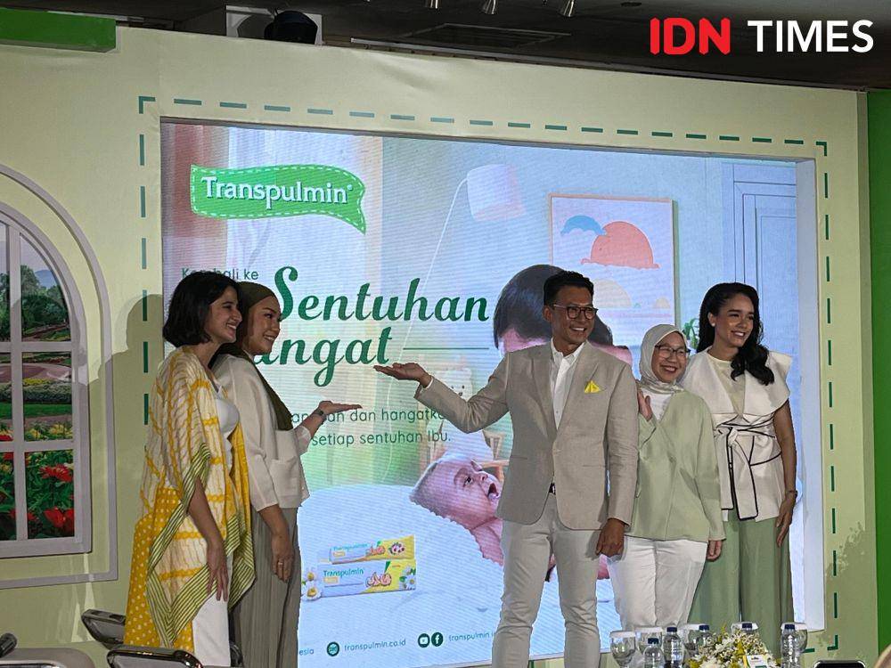 Peluncuran kampanye terbaru Transpulmin bertajuk 'Kembali ke Sentuhan Hangat' di Paloma Resto Jakarta pada Rabu (31/1/2024). (IDN Times/Nisa Zarawaki)
