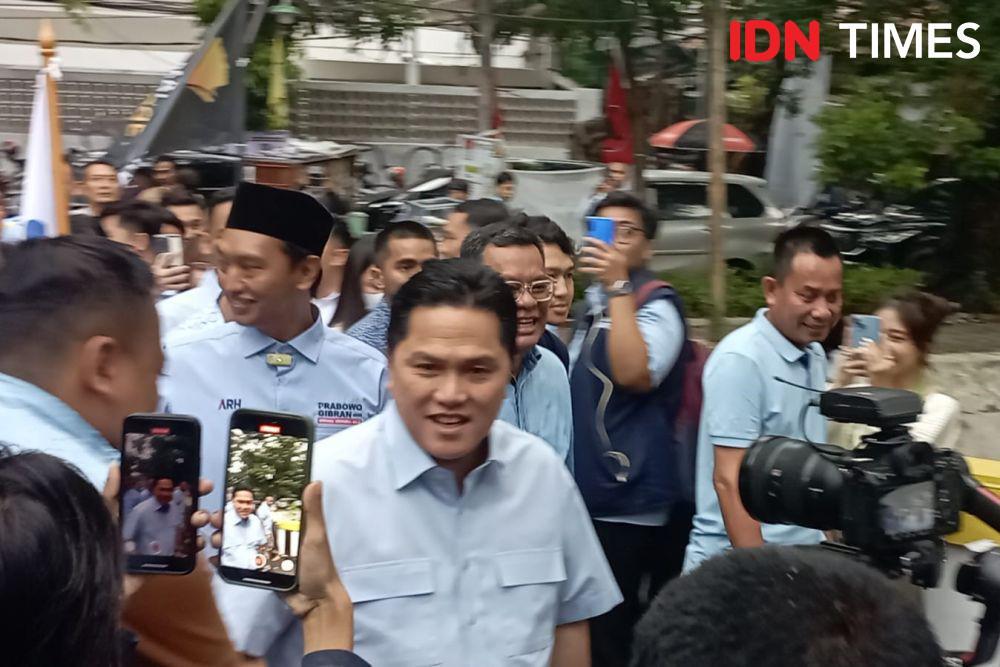 Erick Thohir Fokus Menangkan Prabowo-Gibran, Masuk TKN?