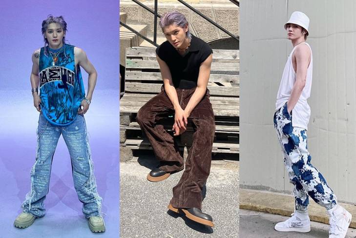 inspirasi sleeveless outfit ala Taeyong NCT (instagram.com/taeoxo_nct)