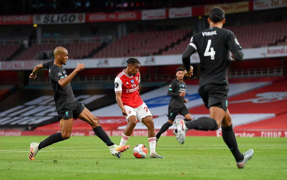 Arsenal melawan Liverpool di Premier League 2019/2020. (premierleague.com)