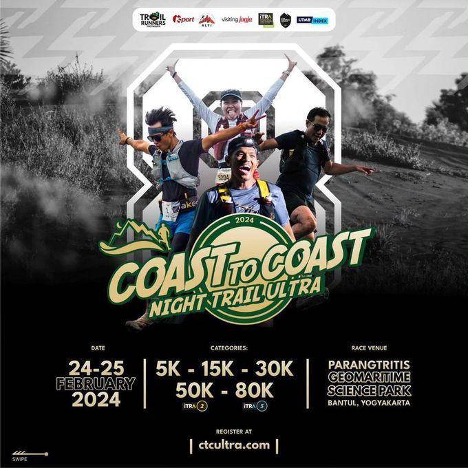 Coast to Coast Night Trail Ultra 2024 (visitingjogja.jogjaprov.go.id)