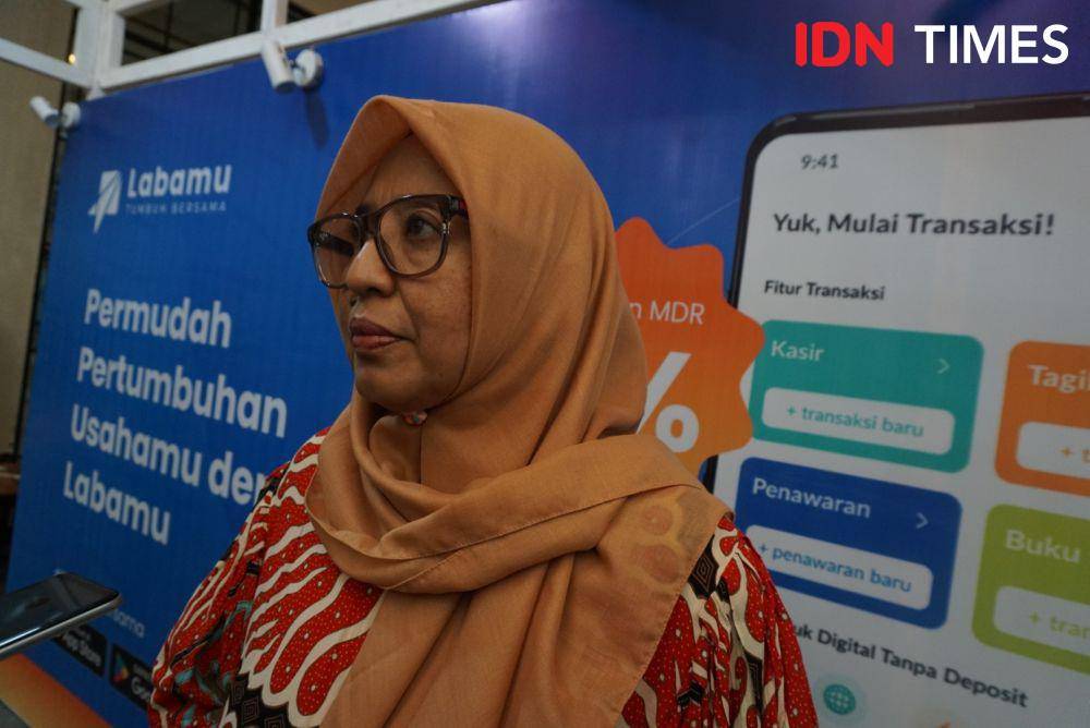 Plt Kepala Dinas Koperasi dan Usaha Kecil Menengah (UKM) Sleman, Tina Hastani.. (IDN Times/Herlambang Jati Kusumo)