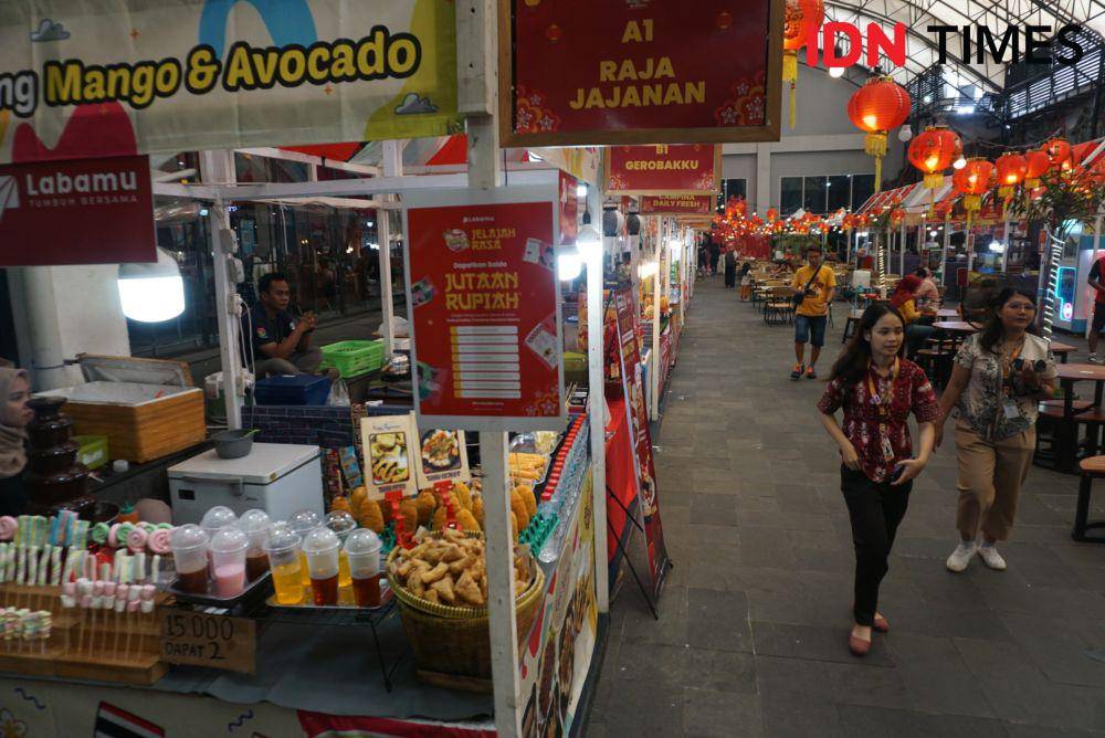 Festival Oriental Food China Town Yogyakarta, di Sleman City Hall. (IDN Times/Herlambang Jati Kusumo)