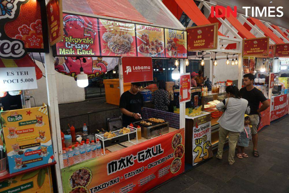 Festival Oriental Food China Town Yogyakarta, di Sleman City Hall. (IDN Times/Herlambang Jati Kusumo)