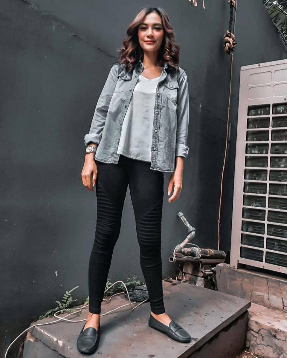 OOTD smart casual ala Masayu Anastasia (instagram.com/masayuanastasia)